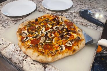 Weber pizza