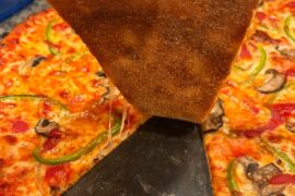 Steel pan in a home oven