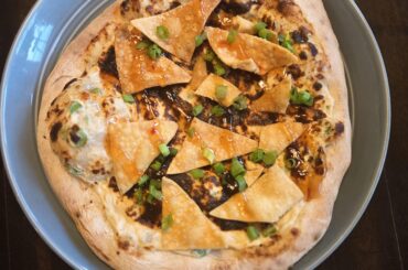 Crab Rangoon Pizza