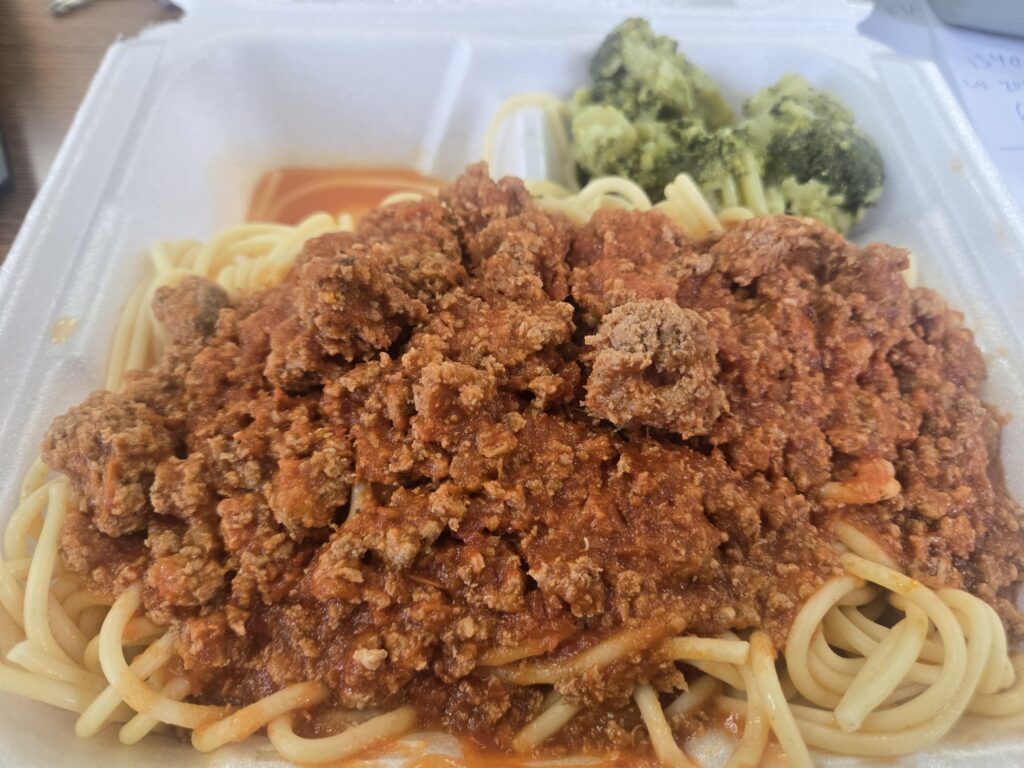 Complimentary lunch at work today!!!!