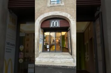 Italy's Forbidden McDonald's! 🍔 🇮🇹