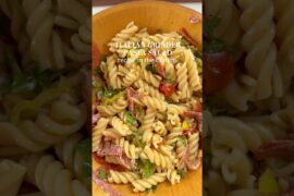 Italian Grinder Pasta Salad | Easy Side Dish Recipe
