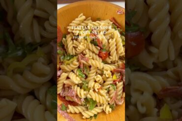 Italian Grinder Pasta Salad | Easy Side Dish Recipe