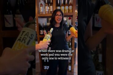 The workplace drama tea is always better at a wine bar