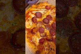 Tomato burrata soppressata pizza 🍕