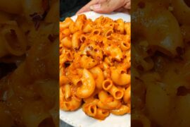 #shorts Tangy Creamy Pink Sauce Pasta | 15-Min Comfort Food #food #viral #snacks