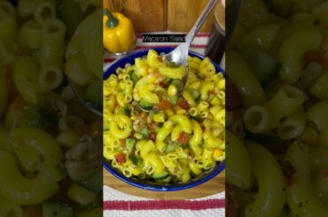 Chicken Macaroni Salad Recipe | Easy Pasta Salad