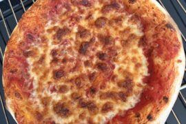 My first homemade sourdough pizza