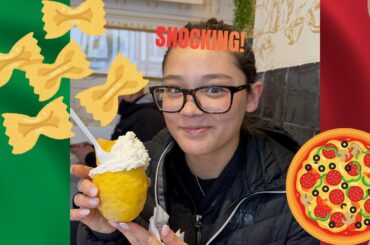 Eating in ITALY for a FULL WEEK (I was SHOCKED)