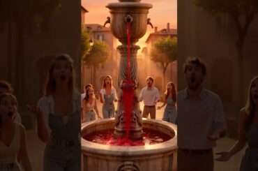 In Italia esiste una fontana che versa VINO gratis 🍷😳