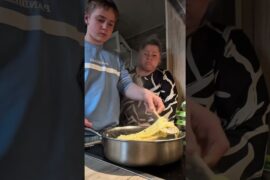 Hast du schon Zitrone Spaghetti probiert, woooe , Wahnsinn #probierenmitkarina #probiersen