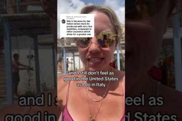 Replying to stefy.g.strong italy italianwine america alcohol... #Shorts #ciaoamberc