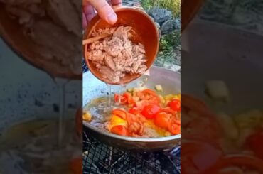 Authentic Italian Tuna Pasta | Bushcraft Cooking