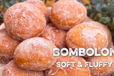 Italian Nutella Doughnuts 🍩 | Soft & Fluffy Bomboloni Recipe (Filled Donuts, No Fail!)