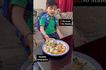 Bete ke exam khatam hote hi bete ke liye banaya bina oven bina maida healthy pizza #shorts #viral