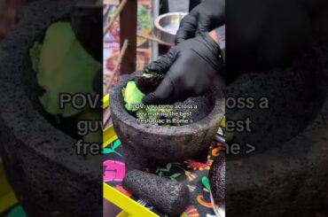 Rome has more than just pasta & pizza. #rome #romefood #italy #mexicanfood #guacamole #tacotarian