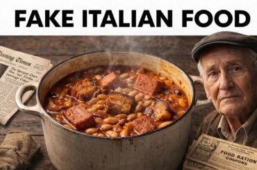 "Italian Food That Only Exists in America (Not in Italy)"