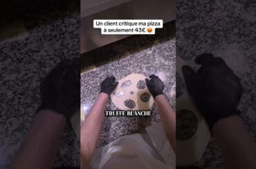 Un client critique ma pizza qui coûte seulement 43€ 😡 #pizza #pizzaiolo #pizzeria