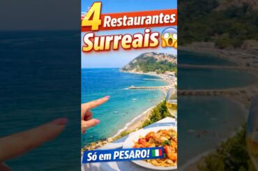 Restaurantes incríveis em Pesaro 🇮🇹 #italy#youtuber #shorts #restaurant #culinary #dicas