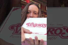 POV: trying cannolis at a 100 year old Italian bakery in NYC #italianfood #foodie