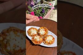 Camera Ke Peeche Ka Sach! Cooking Itni Perfect Nahi Hoti | Paneer Pizza Toast Recipe #shorts #viral