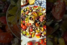 Mediterranean Kidney Bean Salad
