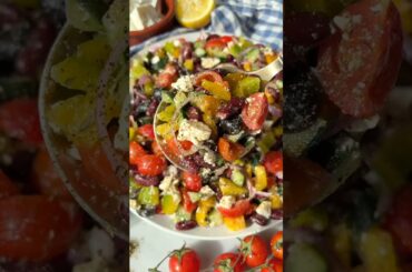Mediterranean Kidney Bean Salad
