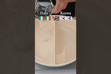 Italy 🇮🇹 VS Korea 🇰🇷⁉️ #ASMR #RAMEN #PASTA