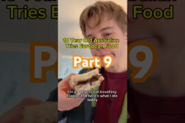 18 Year Old Traveller Tries Food In Italy