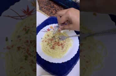 Instant alfredo spaghetti 🍝 |#shorts #food #cooking #speghetti