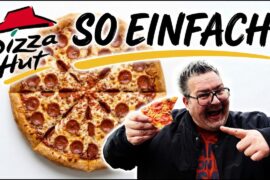 PIZZA HUT PIZZA SELBER MACHEN! So einfach geht es!
