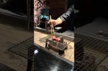 Aged Wagyu Striploin on Binchotan 🥩 Osaka