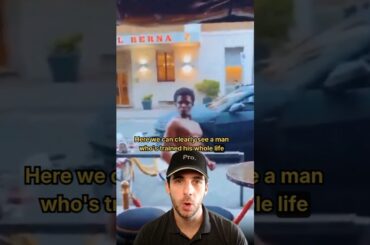 Italy has the best bouncers 🔥 protecting the restaurant