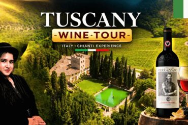 Tuscany Wine Tour from Florence 🇮🇹 | Castello di Verrazzano | Chianti, Italy - Ep 10