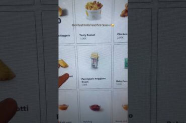 do not question why I’m eating McDonald’s in Italy 🤣