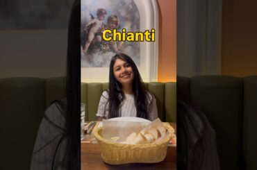 Chianti Indiranagar Review 🍝 | Bangalore Italian Restaurant | Ambience vs Food 🤔 #shorts