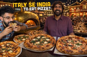 Italy Se Log Aa Rahe Hain! 🥵 Most UNEXPECTED Italian Dhaba | Indian Street Food Goes Global!