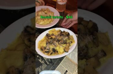 POV: trying “the” Italian restaurant in Montreal