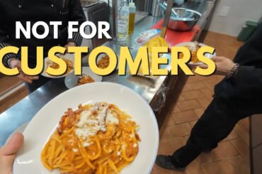 What Chefs REALLY Eat Before Service in Italy