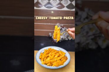10 Min! Cheesy Tomato Pasta🍅 #shorts #shortsfeed #recipe #cheese #pasta #viral #trending #ytshorts