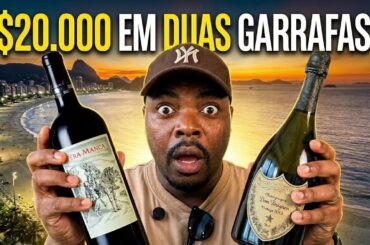 ENCONTREI A BEBIDA DE R$ 20.000 NA CADEG! (O Vinho Mais Caro do Rio)