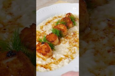 The Secret to the Perfect Seared Scallop | Brown Butter & Fennel Risotto