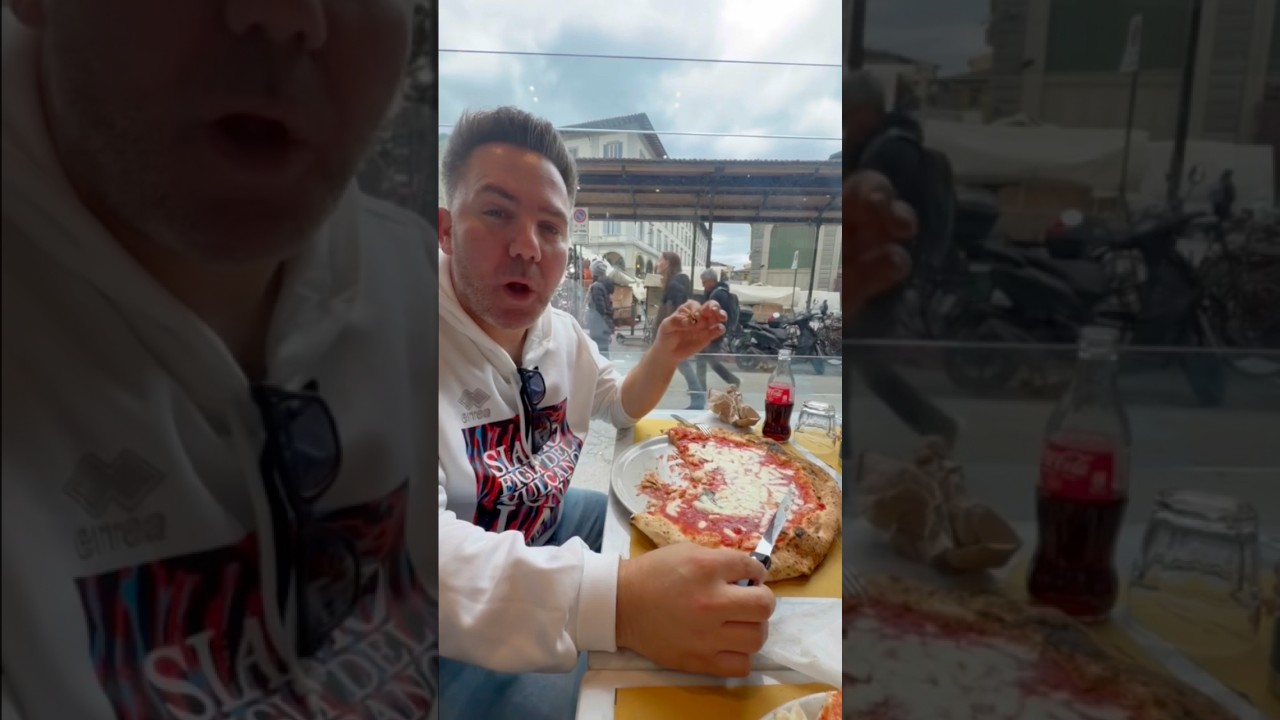 Cali-kid tries L’ ANTICA PIZZERIA da MICHELE, (Florence Italy) Cali-kid tries L' ANTICA PIZZERIA da MICHELE, (Florence Italy)