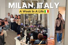 MILAN, ITALY | A Week In A Life | Venice Leather Haul | Venice to Milan via Trenitalia | Feast Milan