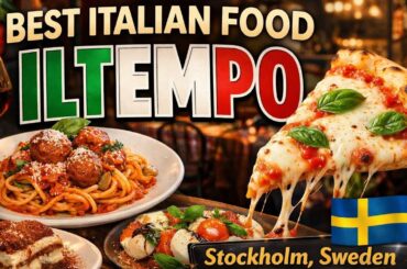 Best Italian Food in Sweden 🇸🇪? ILTempo Review