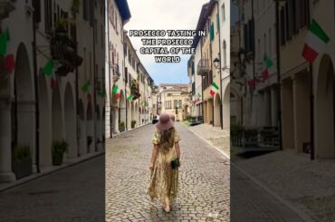 PROSECCO TASTING IN THE PROSECCO CAPITAL OF THE WORLD #treviso #italy #trendingshorts