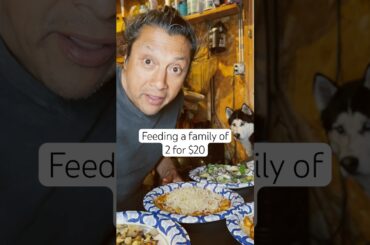 Feeding a family of 2 for $20. Repost from our Italian date night last year. #DateNight #BudgetMeal