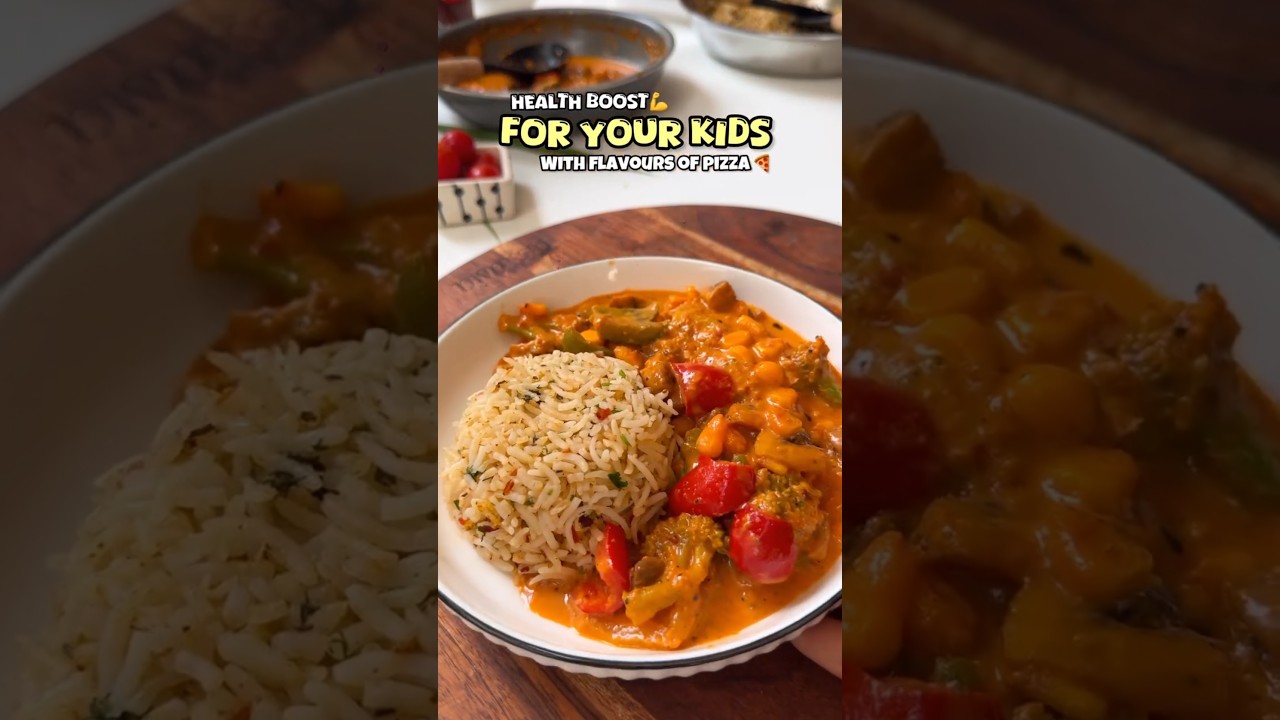 One pot saucy and delicious pizza Rice bowl 🍚🌽🥬#recipe #shorts One pot saucy and delicious pizza Rice bowl 🍚🌽🥬#recipe #shorts