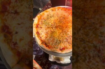 Pizza at Julian’s Little Italy- an authentic Italian Restaurant, Downtown Dunedin,Florida,USA