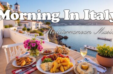 The Best 🇮🇹 Italian Music 🎶 Italian Vibes 🎶 Italy Travel Views & Mediterranean Relaxation 4K